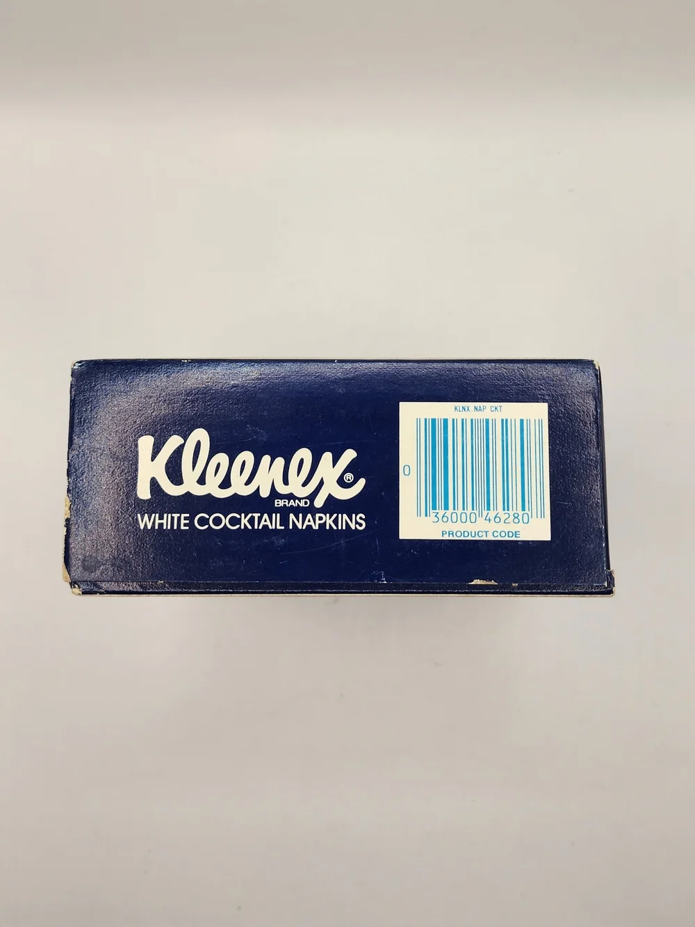 Vintage 1981 Kleenex‎ Cocktail Napkins White 2 ply